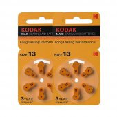 PR 48 13 İşitme Cihaz Pili 6lı 2 Paket Kodak PR48 Kulak Cihazı Pili 6lı 2 Paket - 1