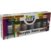 Funny Kids Akrilik Boya Seti 20 ML 6 Lı Set - 1