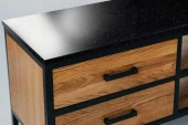 D-c-fix 349-8297 Parlak Siyah Granit Desen Yapışkanlı Folyo (67,5cm x 1mt) - 6