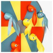 Dart Oyunu, Çok Renkli Meridyendukkan 55CM X 55CM IKEA - 2