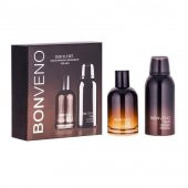 Bonveno Oud Kahverengi Edp 100 ml Erkek Parfüm + 150 ml Deodorant Seti - 1