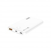 Bix PB10-QPD 18W Çift Çıkışlı QC 3.0 PD 10000 mAh Powerbank Beyaz - 2