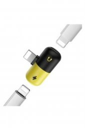 Iphone 7 8 X 11 Lightning Kulaklık Şarj Girişi Çoklayıcı Adaptör - 2