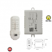 HOROZ 105-001-0001 CONTROLLER-1 1000W 30M-60M 1 KANAL - 1