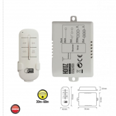 HOROZ 105-001-0002 CONTROLLER-2 2000W 30M-60M 2 KANAL - 1
