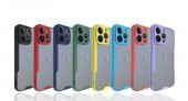 Apple iPhone 13 Pro Max Kılıf Kamera Korumalı Arkası Şeffaf Silikon - 3