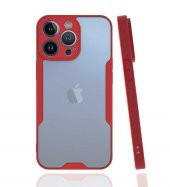 Apple iPhone 13 Pro Max Kılıf Kamera Korumalı Arkası Şeffaf Silikon - 5
