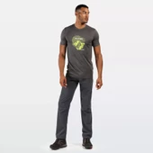 Regatta Fingal V Erkek Kısa Kollu Tişört Koyu Gri RMT216 thumbnail 3