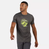 Regatta Fingal V Erkek Kısa Kollu Tişört Koyu Gri RMT216 thumbnail 1