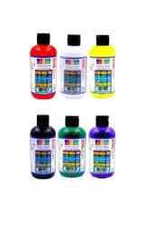 Akrilik Boya 250 Ml 6 Adet 250 ml Ana Renkler - 1