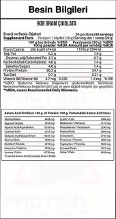 Hardline Whey 3 Matrix 908 Gr 30 Servis Protein Tozu Çikolatalı - 2