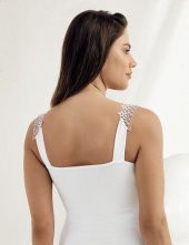 Şahinler Bayan Güpür Dantel Askılı Likralı Atlet B1008 thumbnail 2