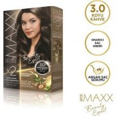 Maxx Deluxe Saç Boyası 3.0 Koyu Kahve - 1