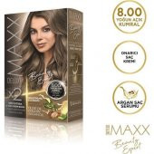 Maxx Deluxe Saç Boyası 8.00 Yoğun Açık Kumral - 1
