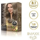 Maxx Deluxe Saç Boyası 8.1 Küllü Açık Kumral - 1