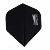 5 Set (15 Adet) DARTSAN Dart Flight. 100 Micron PET Siyah - 2
