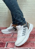 Bestof 100 Beyaz-gri Hafif Rahat Fuspetli Yürüyüş Koşu Spor Ayakkabı thumbnail 5