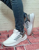 Bestof 100 Beyaz-gri Hafif Rahat Fuspetli Yürüyüş Koşu Spor Ayakkabı thumbnail 4