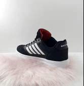Bestof 074 Siyah-Beyaz Sneaker Düz Taban Hafif Rahat Spor Çift Ayakkabısı - 7