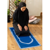 BAHA Portable Prayer Mat Mihrab SEJADAH (NAVY BLUE) - 2