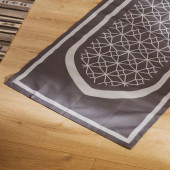 BAHA Portable Prayer Mat  Classic SEJADAH (SLATE GRAY) - 3