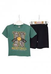 Basketball Erkek Çocuk Şortlu Takım - 6