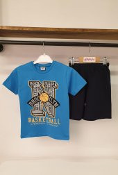 Basketball Erkek Çocuk Şortlu Takım - 7
