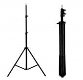 210 Cm Tripod Telefon Tutucu Kamera Öz Çekim Tripod Işık Ayağı - 1