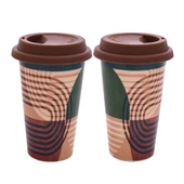 Lucky Art Arden Bone Latte Mug Kupa - 1