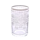 Decorium ARS360 Kahve Yanı Su Bardağı Patrice 02 Platin - 1
