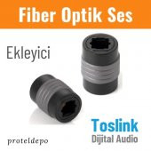 IRENIS Fiber Optik Toslink Ses Kablo Ekleyici, Uzatma, dişi/dişi - 1