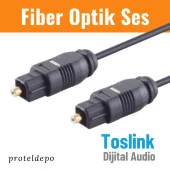 IRENIS Fiber Optik Kablo Toslink Optik Ses Kablosu - 1