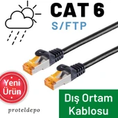 IRENIS CAT6 Kablo Dış Ortam Açıkhava Ethernet Network Lan Kablosu - 1