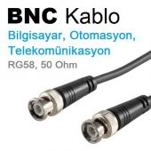 IRENIS BNC Kablo 50 Ohm Bilgisayar, Otomasyon, Telekom, RG58 - 1