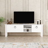 BMdekor TV Sehpası Rüya Beyaz 140 cm - 1