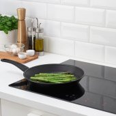 4 Parça Modern Tencere Seti IKEA MeridyenDukkan Siyah-Yapışmaz Yüzey Alüminyum-Teflon Set - 8