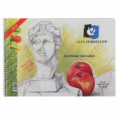 Alex Schoeller Resim Defteri Spiralli 15 YP 25x35 120 GR 826 - 1