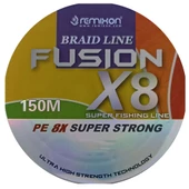 Remixon Fusion X8 150m Multicolor Renkli İp Misina - 4