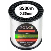 Effe Force 8500m 0.35mm Bobin Misina Çekeri 17.70kg Beyaz - 1