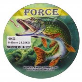 Effe Force 6500m 0.40mm Bobin Misina Çekeri 23.30kg Beyaz - 2