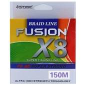 Remixon Fusion X8 150m Multicolor Renkli İp Misina - 5