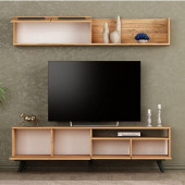 BMdekor TV Ünitesi Merit Antik Çam 180 cm - 3