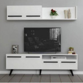 BMdekor TV Ünitesi Merit Beyaz 180 cm - 1