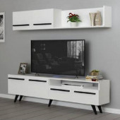 BMdekor TV Ünitesi Merit Beyaz 180 cm - 2
