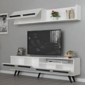 BMdekor TV Ünitesi Merit Beyaz 180 cm - 3