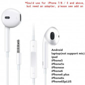 Apple Iphone 5/5s/6/6s/6 Jaklı Earpods Mikrofonlu Kablolu Kulaklık 3.5mm - 3