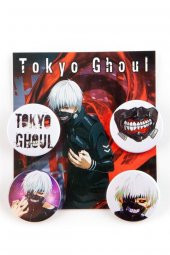 Japon Tokyo Ghoul 4 Lü Rozet Broş - 2