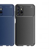 Samsung Galaxy A13 4G Kılıf Karbon Desenli Antişok Regnor Silikon Kapak - 5