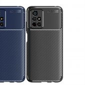 Xiaomi Poco M4 Pro 5G Kılıf Antişok Carbon Regnor Silikon Kapak - 2