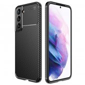 Samsung Galaxy S22 Kılıf Antişok Carbon Regnor Silikon Kapak - 1